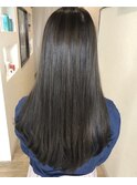 カット　ハイライト　白髪ぼかし　小顔パーマ　トリートメント