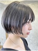 ハンサムショート×シースルーバング