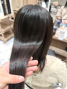髪質改善カラー