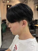 グッドタイムエフティフィフス 横浜西口(GoodTimes ft.fifth) 横浜ニュアンスパーマセンターパート緩めフェザーパーマ40代◆