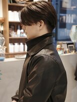 ウィム(wim)&nbsp;『刈り上げセンターパート』前下がりセンターパート/韓国メンズ