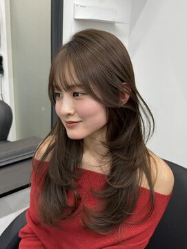 アマテラスゼロ 新宿(AMATELAS zero) AMATELAS /ミディアムレイヤー/ミルクティーベージュ