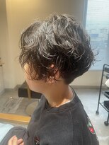 アルセ(arce)&nbsp;キッズニュアンスパーマ × ナチュラルショート