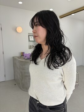 スヴニール(souvenir) ロングパーマ　コテ巻き風パーマ　デジタルパーマ　2wayパーマ