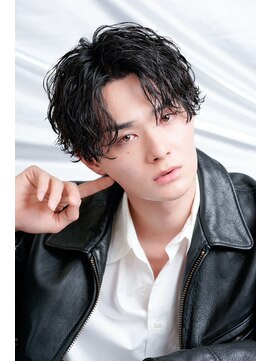 アイトーキョー 名古屋栄(AI TOKYO) ニュアンスパーマ/フェザーパーマ/センターパート/名古屋/栄