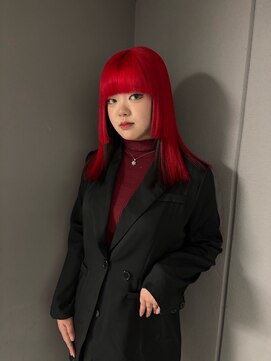 ロテサカエ(Lote.Sakae) 着物ヘア/大人ガーリー/ダークアッシュ/似合わせカット/栄