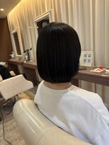 ヘアデザインスペース イチエ(hair design space i chi e)&nbsp;ツヤ感高まるトリートメント×ボブ