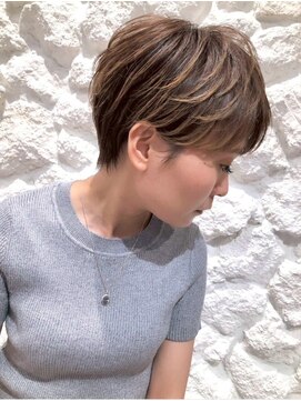 モアナ バイ ヘッドライト 上田店(Moana by HEADLIGHT) Moana【上田】#ショートボブ#大人ショート#大人可愛い