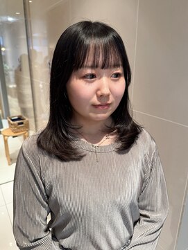 パーマ落としラボ ジェノバイアピッシュ(JENO by apish) パーマ落とし/レイヤーカット