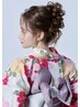 【浴衣】着付け＆ヘアセット