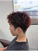 赤髪スパイキー