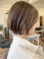 ビュートヨナカ(VIEW TOYONAKA)&nbsp;【３０代４０代５０代】大人女性丸みショートボブ/透明感カラー