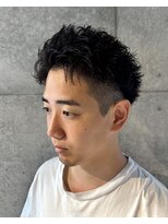 ブルニール 中崎町(BLEUNIR) アップバングショート/メンズショート