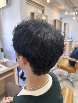 アンフレール メンズパーマ