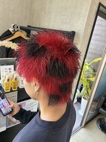 トリコ(ToricO) デザインカラー ダブルカラー チェリーレッド ワインレッド