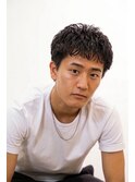 フレンチクロップ/クロップパーマメンズショートパーマ