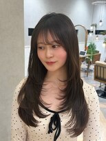 ザザ シンジュク(ZA/ZA shinjuku)&nbsp;小顔見え韓国風レイヤー