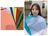 【岩瀬指名限定】パーソナルカラー診断付◆カット+カラー+5STEP Tr ￥17500
