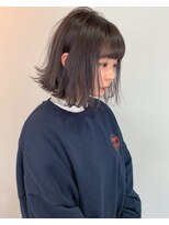 クラン(clan)&nbsp;10代20代30代大人#外ハネボブネオウルフアッシュブラウン