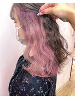 シェリエ(Cherie)&nbsp;インナーカラー/インナーピンク/ピンクカラー/ベイビーピンク