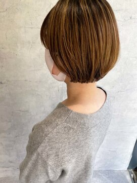 リュミエ ドゥ マッシュ(Lumier de mashu) ショートボブスタイル