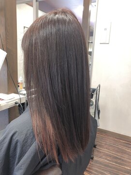 カスガウラ美容室 ナチュラルな暖色系カラー