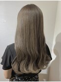 透明感ロング × ペールベージュ☆