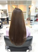 TOKIO de shinka縮毛矯正でナチュラルストレート