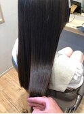 ナチュラルストレート×マットアッシュ☆ローレイヤー