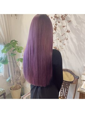 マウロア(MAULOA) "スーパーロングハイトーン ピンクバイオレット"  ayumi