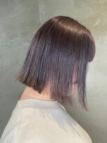 コレット(COLETTE)&nbsp;切りっぱなしボブ×ラベンダーグレージュ