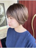 丸みショート