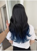 グラデーションカラーバレイヤージュインナーカラー　ryota