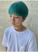 韓国風ハイトーンカラー！/ニュアンスカラー/メンズライク