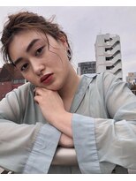 ルームヘア 代々木上原店(Room hair)&nbsp;ボブ/グレージュ/大人女性/レイヤー/ショート[代々木上原]