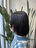アン(Hair make un)&nbsp;【ボブヘアー】顔まわりレイヤー♪