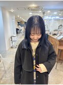 ネイビーカラーstylist聖斗