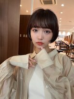 アンバー 池袋(amber)&nbsp;オリーブベージュ/ウェットヘア/デザインカラー[池袋駅]