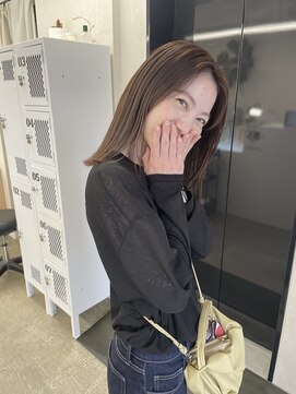 キジ(kiji) sia  brown #久屋大通#丸の内#栄#ブラウンカラー