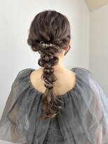 ロットアニバース(lott annibirth) 【髪質改善】ゆるふわ編み下ろしヘア@mutsumi