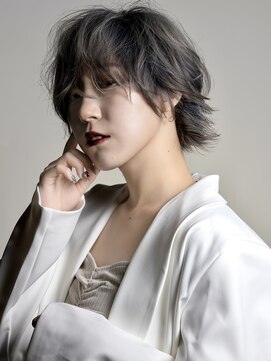 ヘアクリエイト エクセル美容室(Hair Create EXCEL) LISA風ハンサムショート