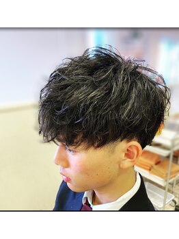 フラップカンパニー 松原店(FLAP COMPANY)の写真/メンズカット★メンズにも人気のサロン！学生からビジネスマンまで幅広い層に支持される実力派サロンが登場