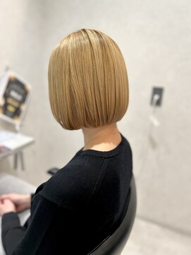 エールバイボヌール(Ere by Bonheur) 西梅田/収まるボブ