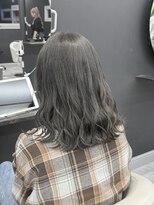 ホワイト 梅田(white)&nbsp;ワンブリーチ×グレージュ