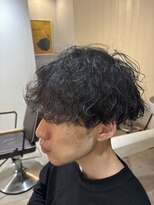 アメラボ(AmeLab)&nbsp;名古屋天白区梅ヶ丘30～50代メンズ波巻きパーマ