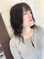 プレフェレプレフェ(prefere prefe)&nbsp;ウルフカット×くるくるパーマ