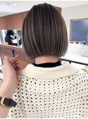 ハイライトバレイヤージュダブルカラーケアブリーチ30代40代