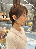 似合わせカット ショートボブ ショートヘア ハンサムショート