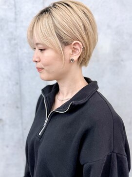 モリオ(morio) 大人可愛いショートヘア顔周りレイヤーショートボブ似合わせ