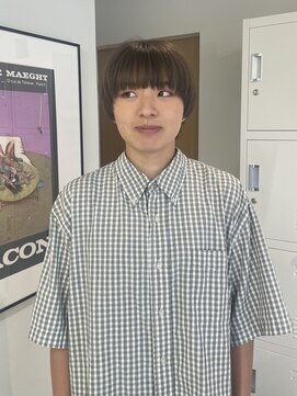 リビング 津田沼(LIVING) オリーブベージュ/マッシュショート【津田沼駅】